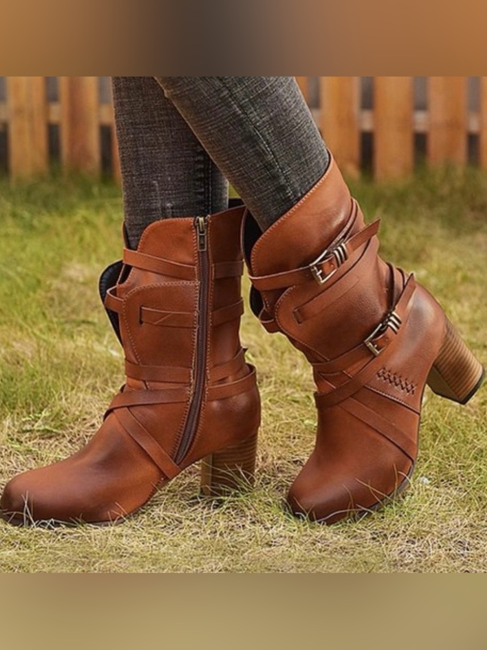 Women’s Tan Ankle Boots